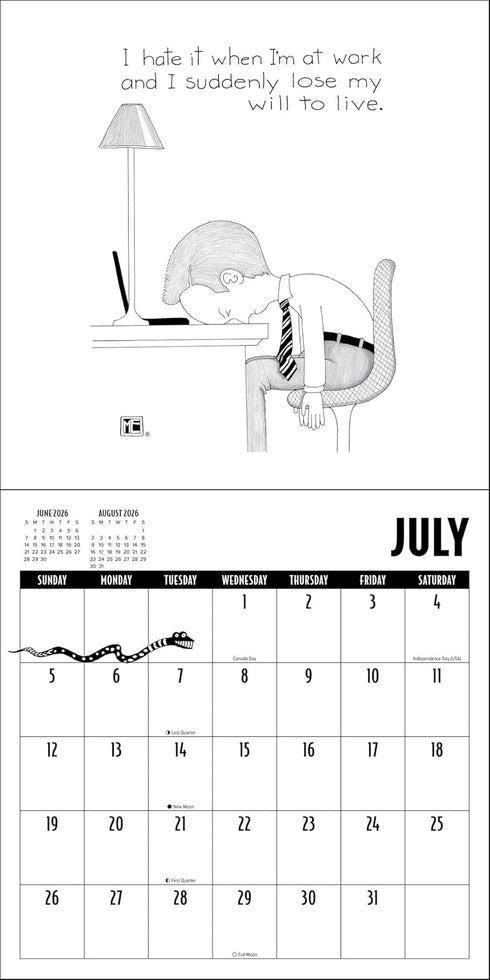 MARY ENGELDARK 2026 WALL CALENDAR